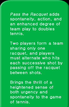 About Pass the Racquet
