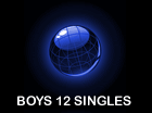 Boys 10/12 Singles