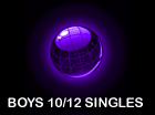 Boys 10/12 Singles